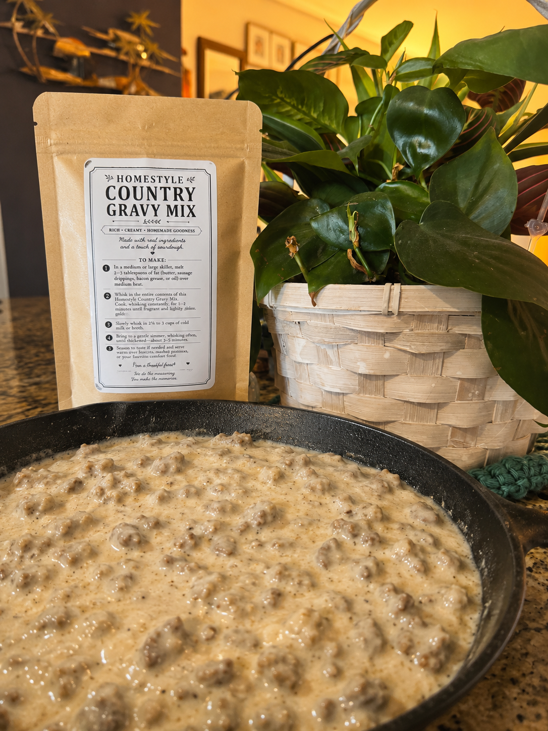 Homestead Country Gravy Mix