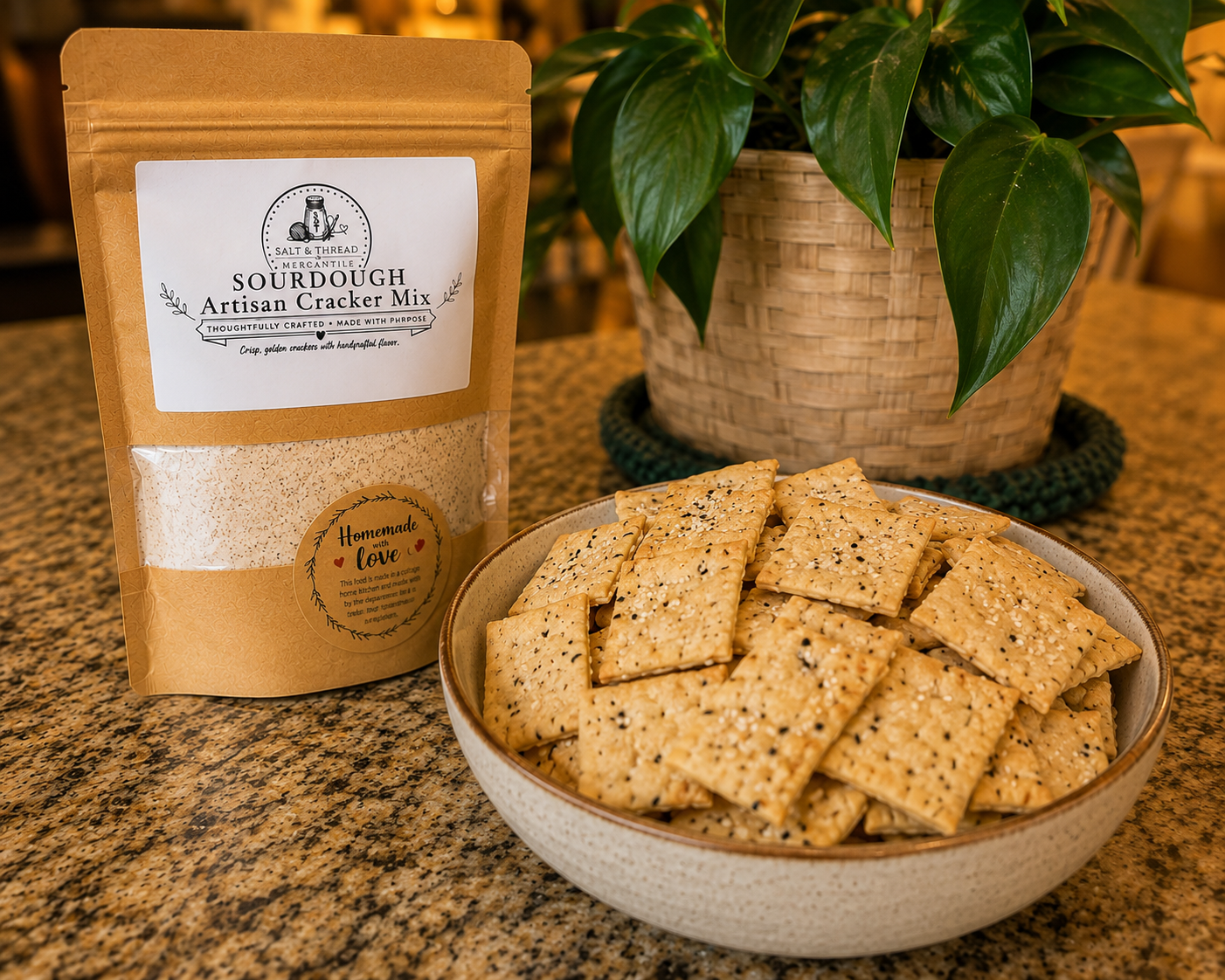 Sourdough Artisan Cracker Mix