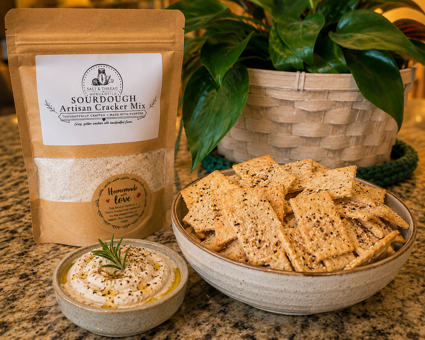 Sourdough Artisan Cracker Mix