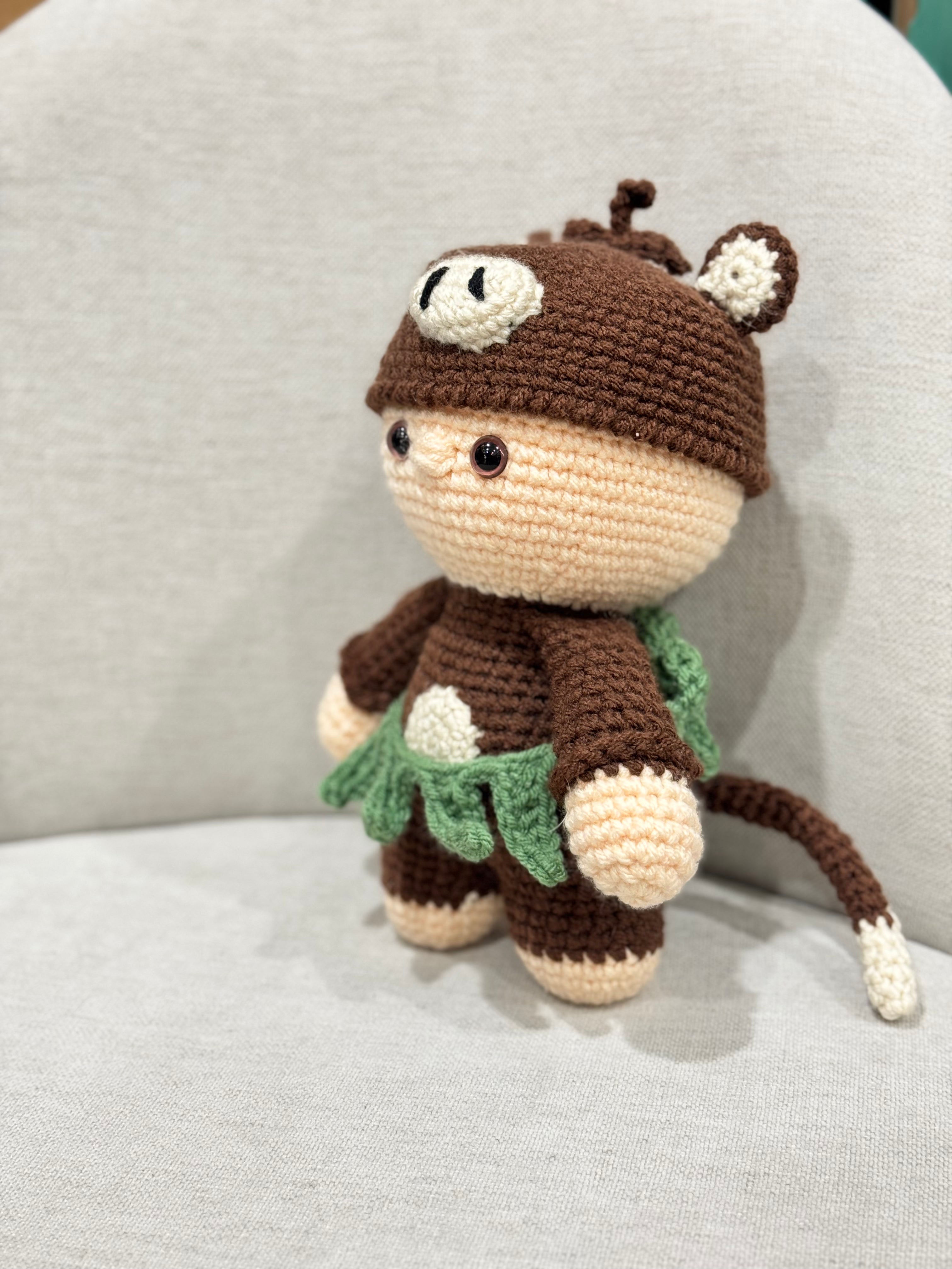 Jasper: A One-of-a-Kind Handcrafted Monkey