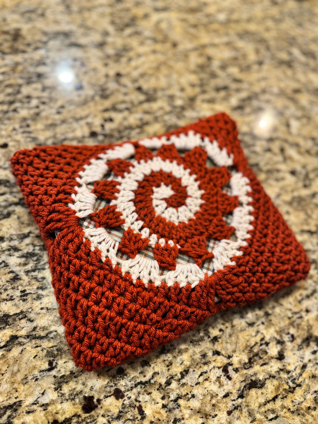 Autumn Starburst Plaid Wander Book Wrap