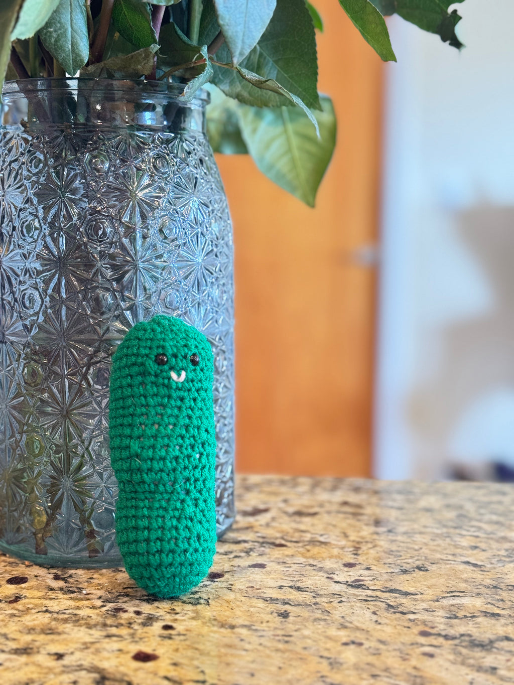 Dillbert the Emotional Support Pickle