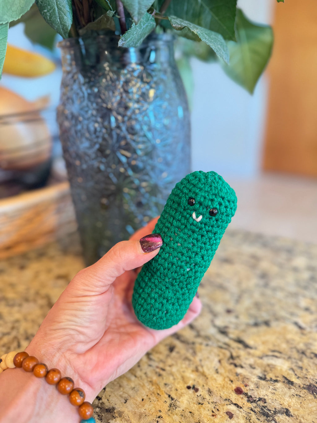 Dillbert the Emotional Support Pickle